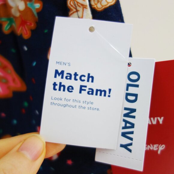 Old Navy x Disney Mid-Rise Printed Flannel Pajama Pants for Men (L) NWT! - Picture 8 of 10